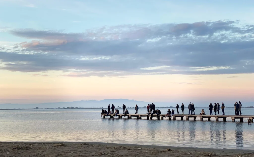 Ruta cap a la platja del Trabucador